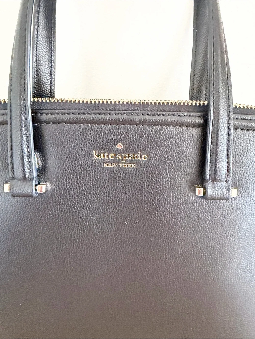 Kate Spade Patterson Drive Medium Dome Satchel Black Leather